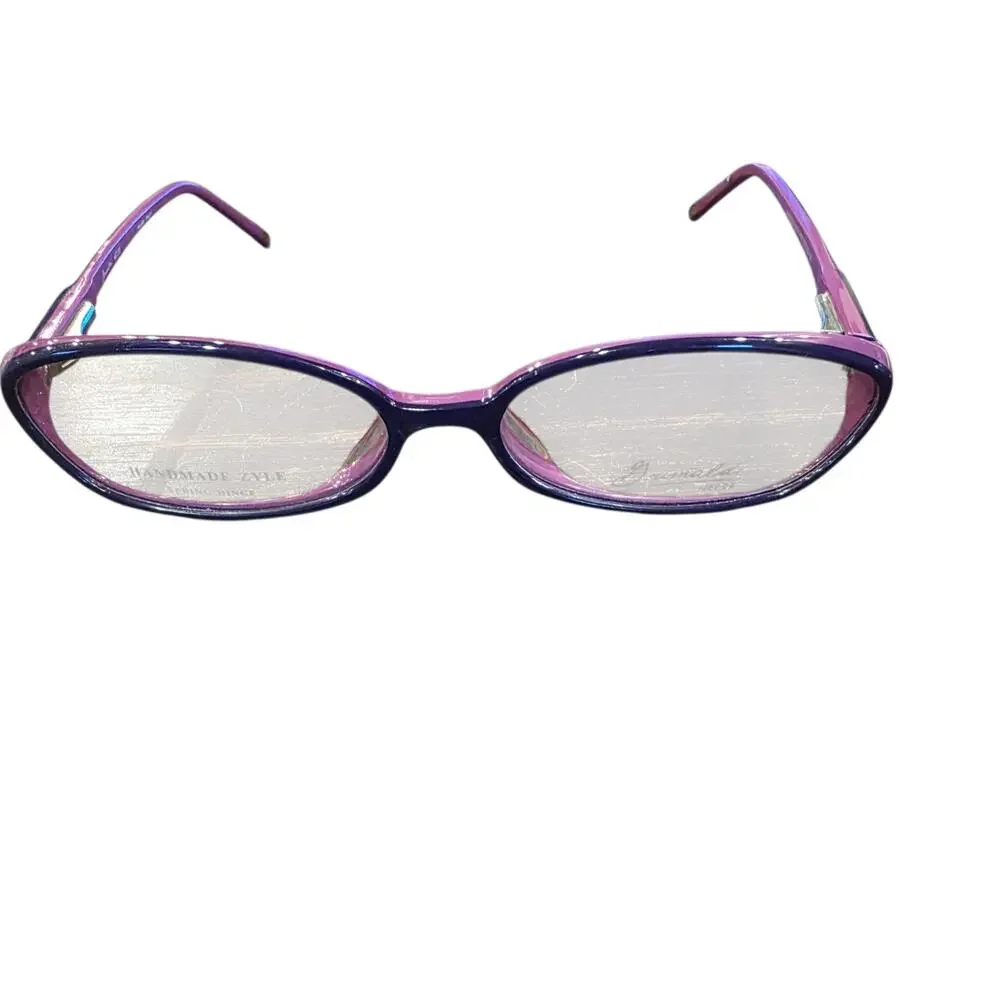 Grimaldi 2074 HV6 Nelda Purple Pink Eyeglass Frames 53-16-138 Italy